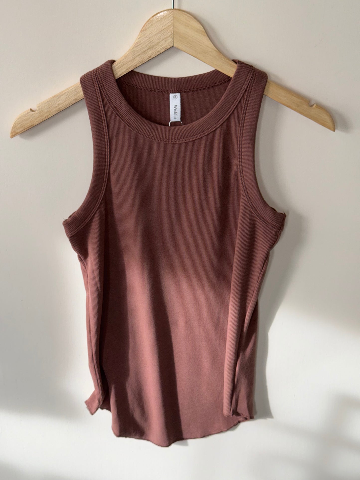Wishlist - Soft Micro-Rib High-neck Tank