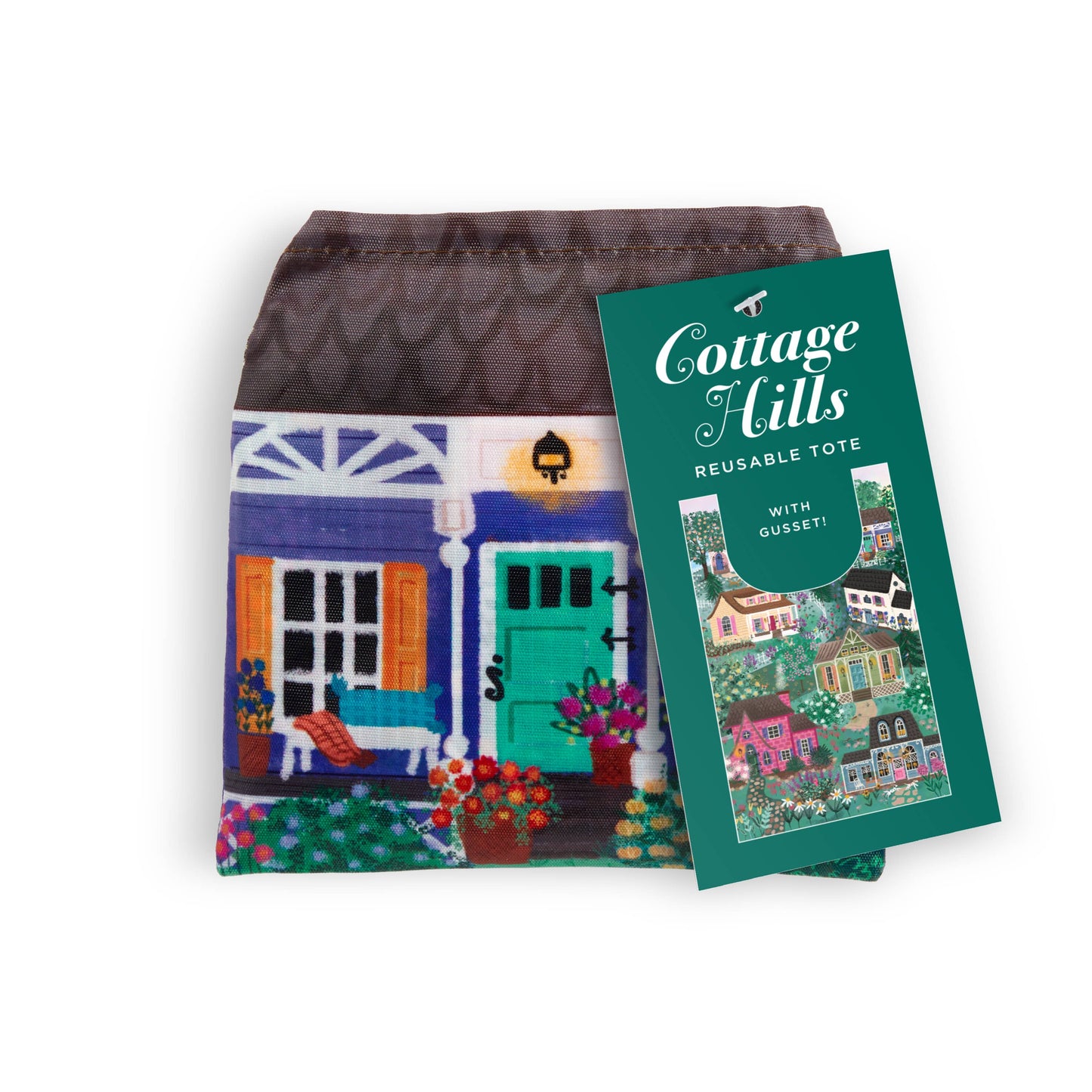 Chronicle Books - Joy Laforme Cottage Hills Packable Nylon Tote Bag