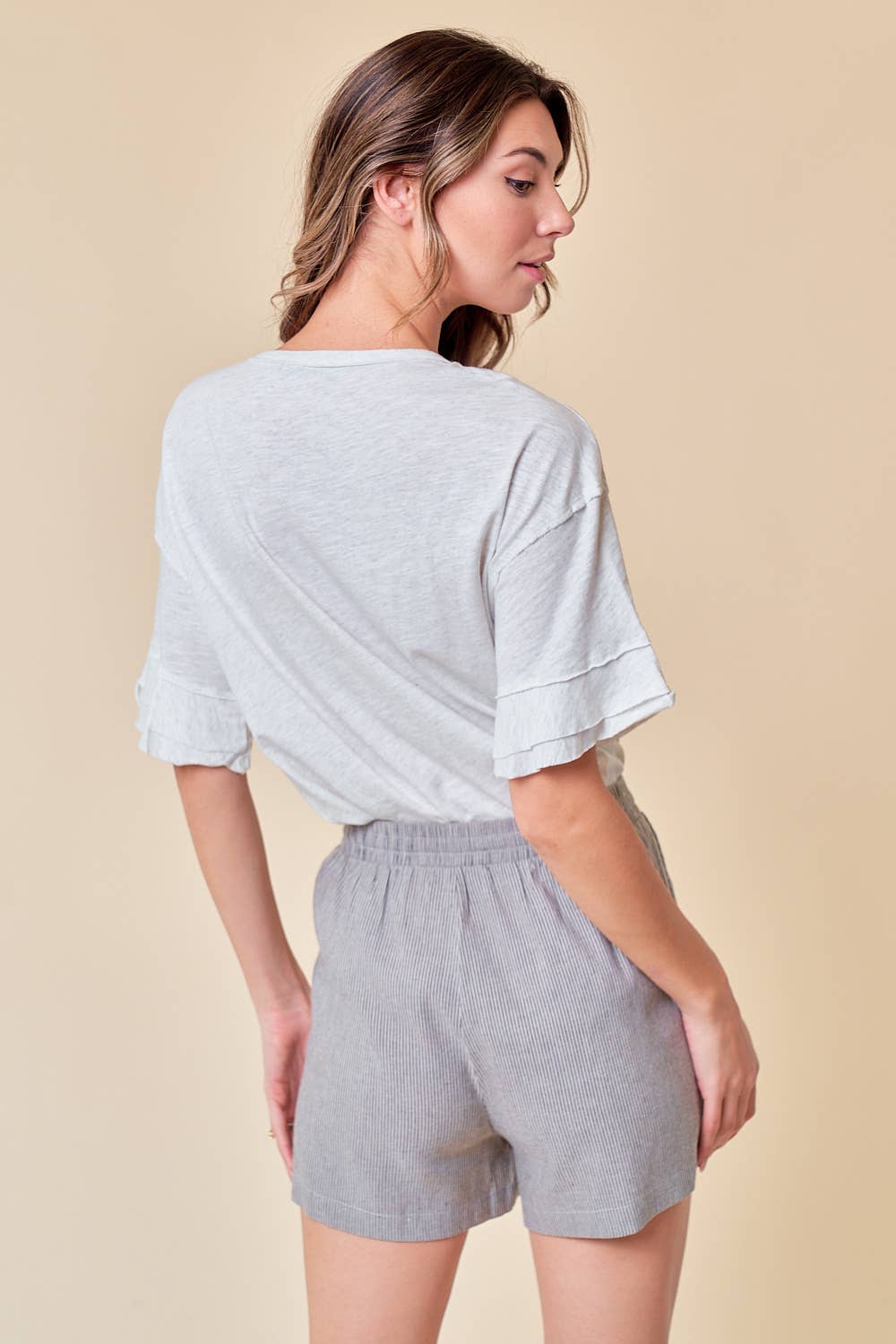 Doe and Rae - Linen Shorts -