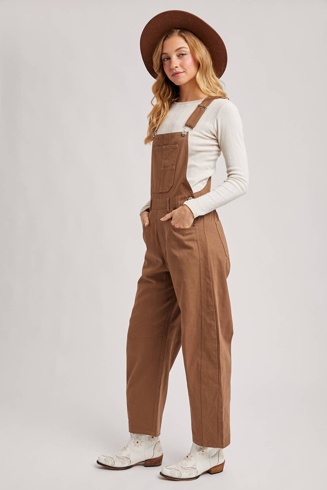 Bluivy - BARREL OVERALLS JUMPSUIT