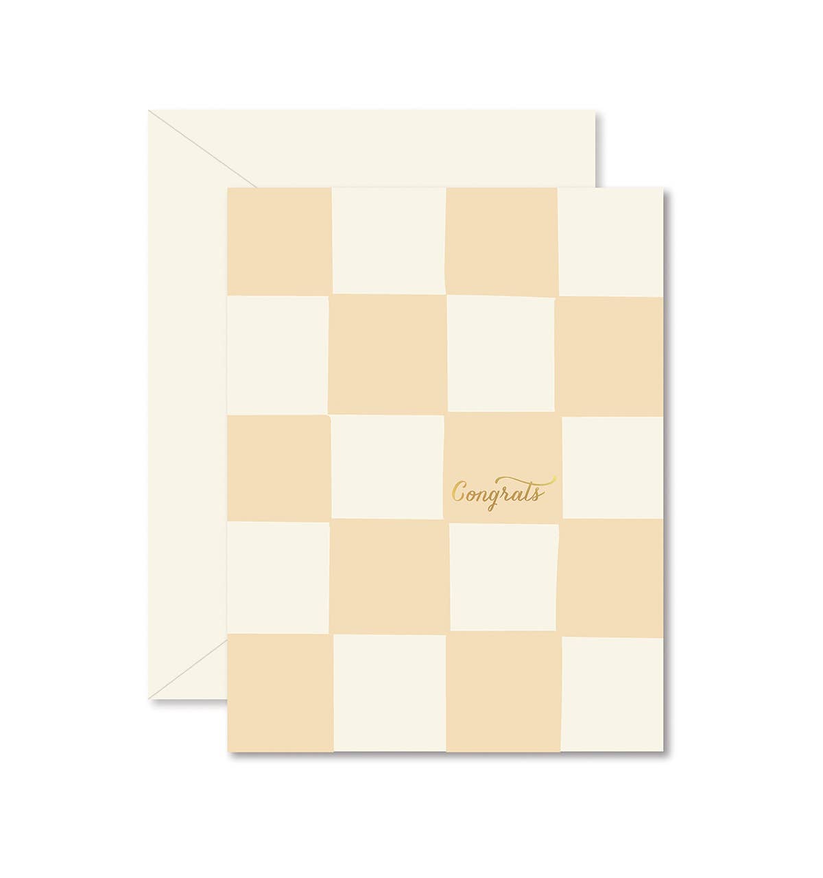 Ginger P. Designs - Checkerboard Congrats Greeting Card