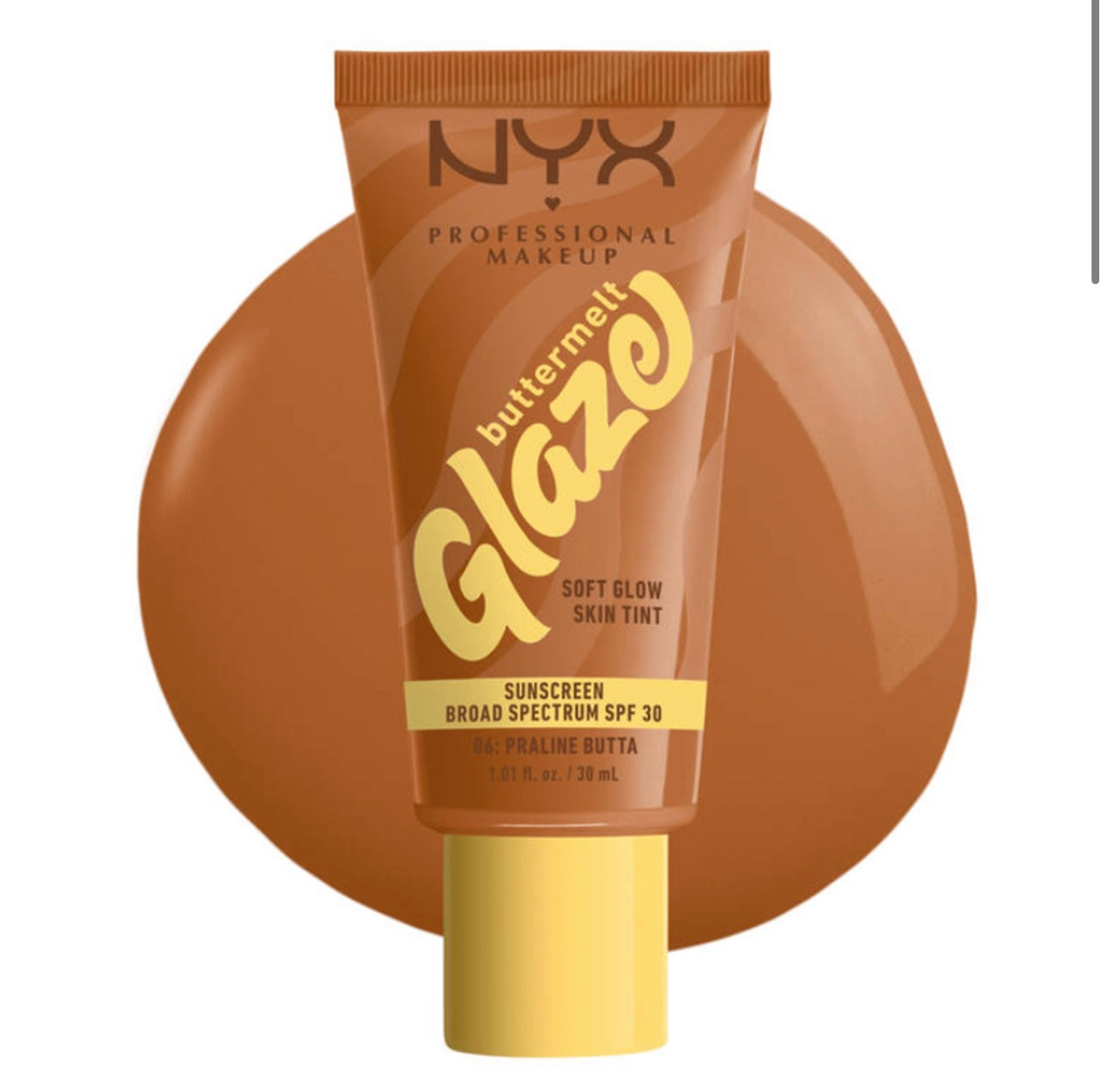 NYX Buttermelt Glaze soft glow skin tint SPF 30