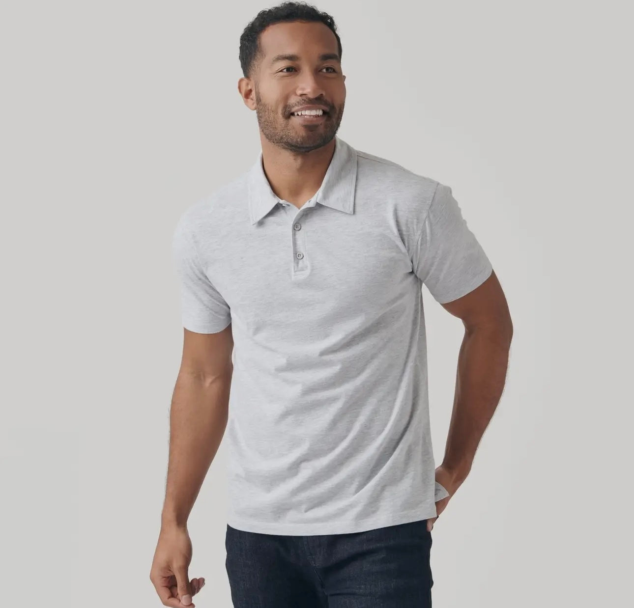 True classic mens polo tee
