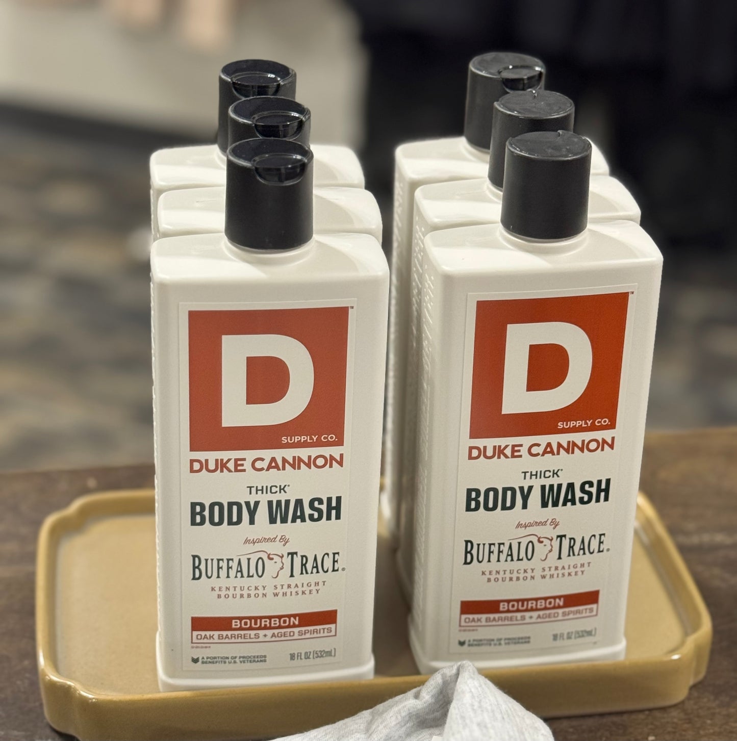 Duke Cannon Bourbon body wash