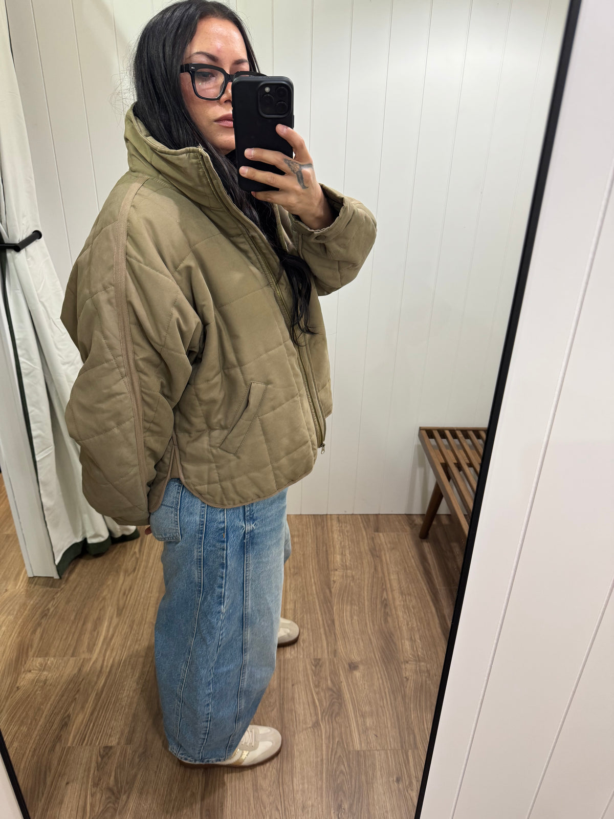 Tell Me Little Lies zip up jacket