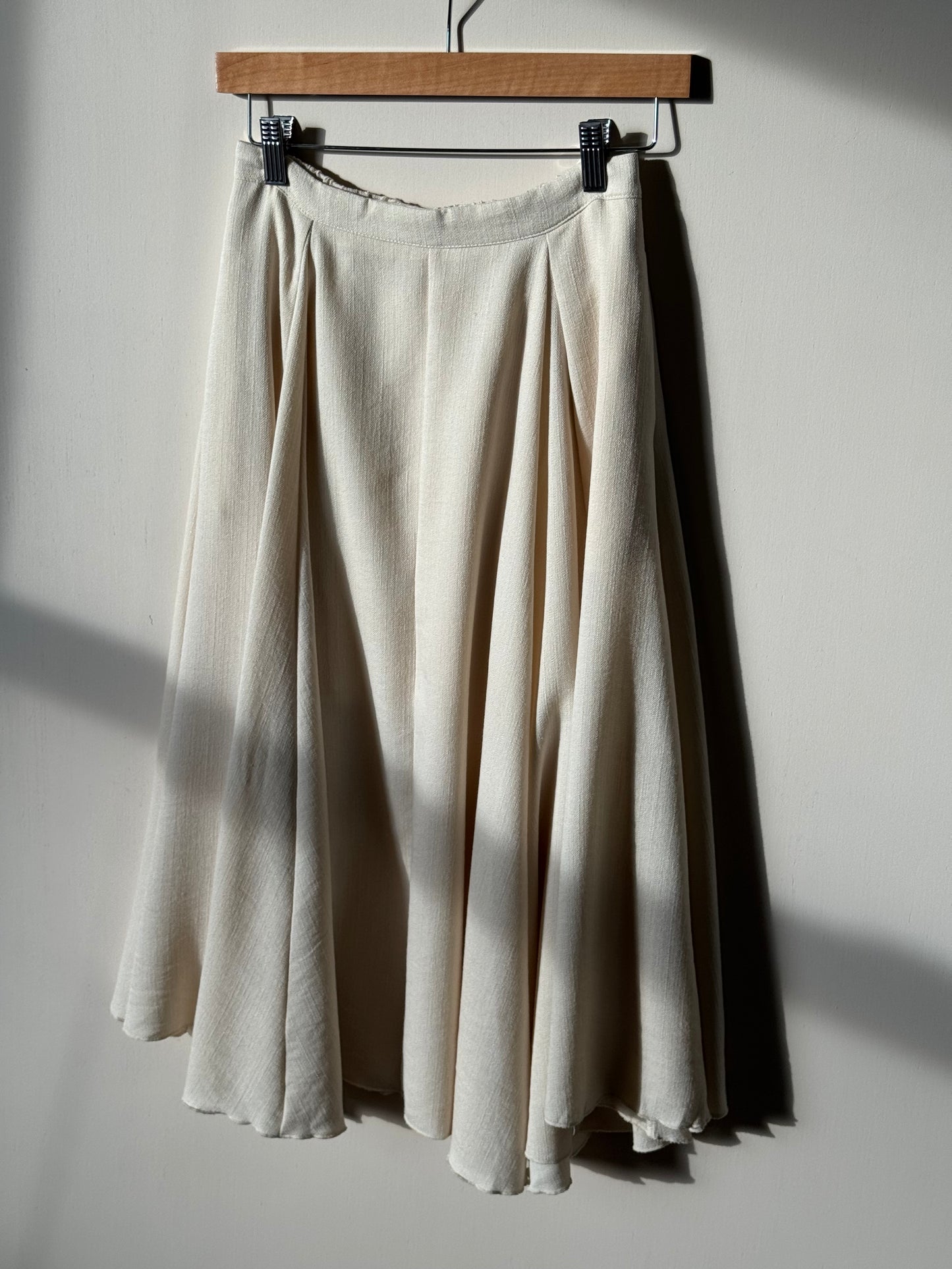 Mustard Seed - Vanilla A-Line Maxi Skirt