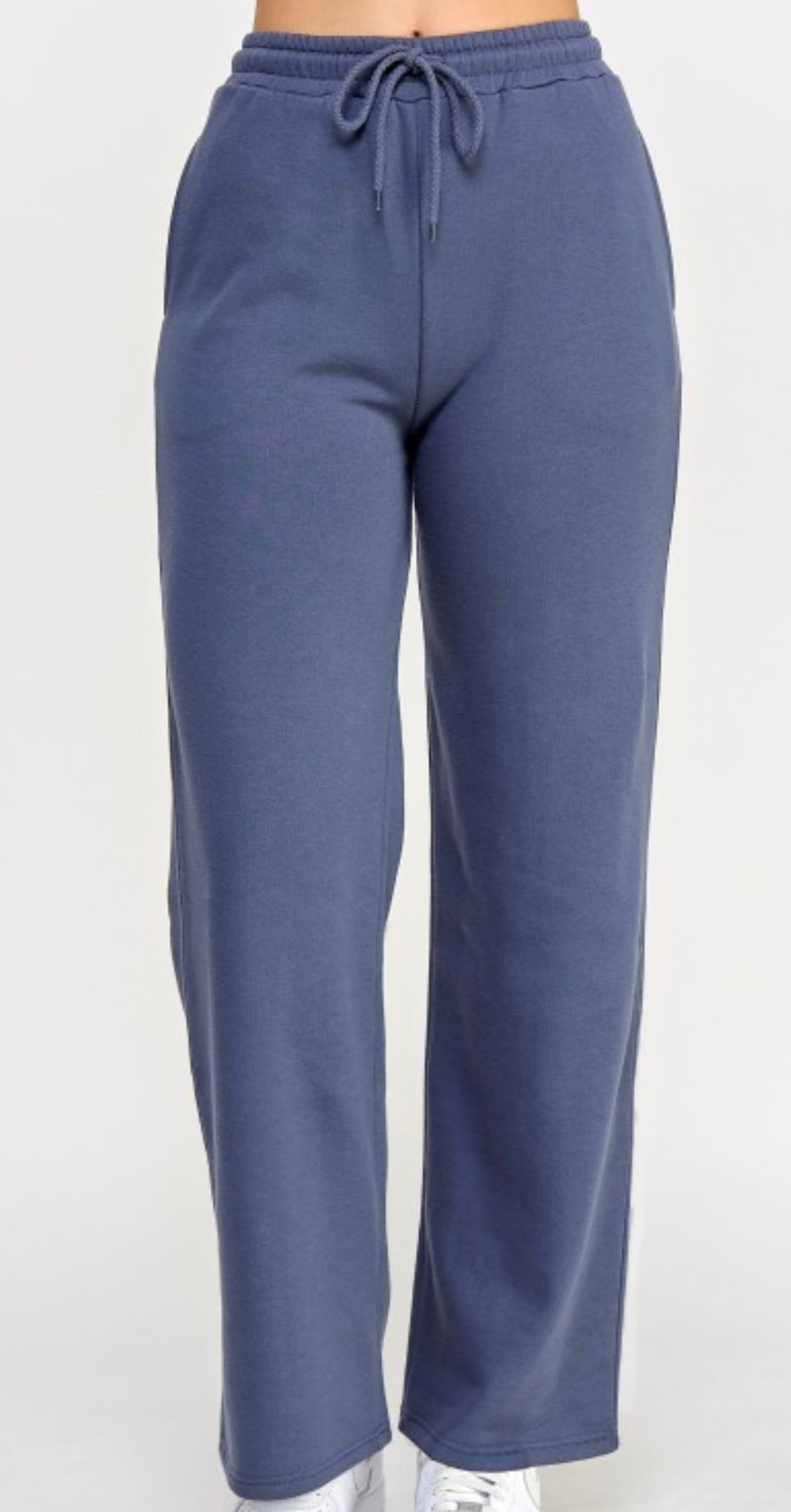 Reflex fleece straight leg high rise jogger