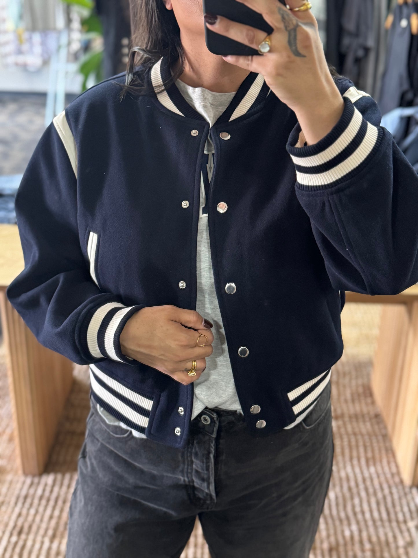 Dress Forum baseball jacket
