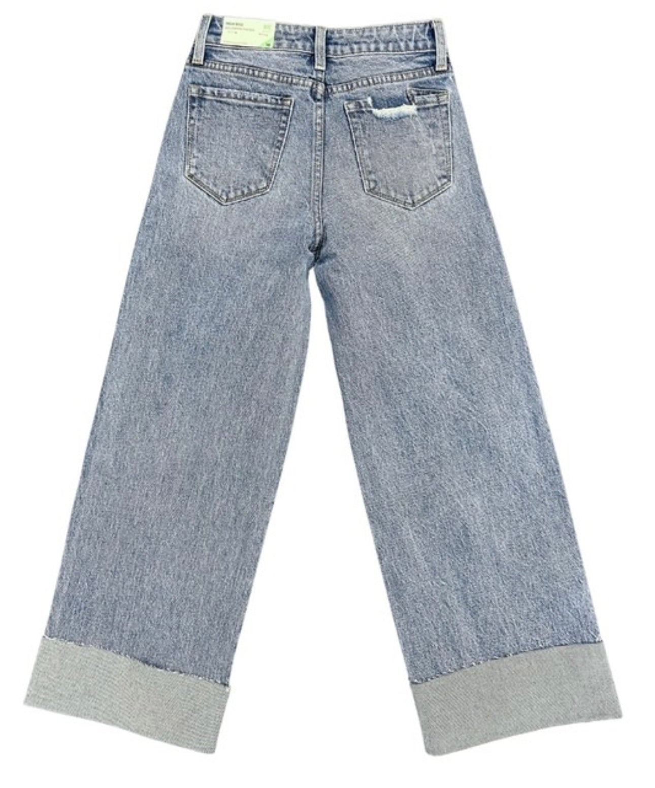 Kancan youth 90’s cropped wide leg jeans