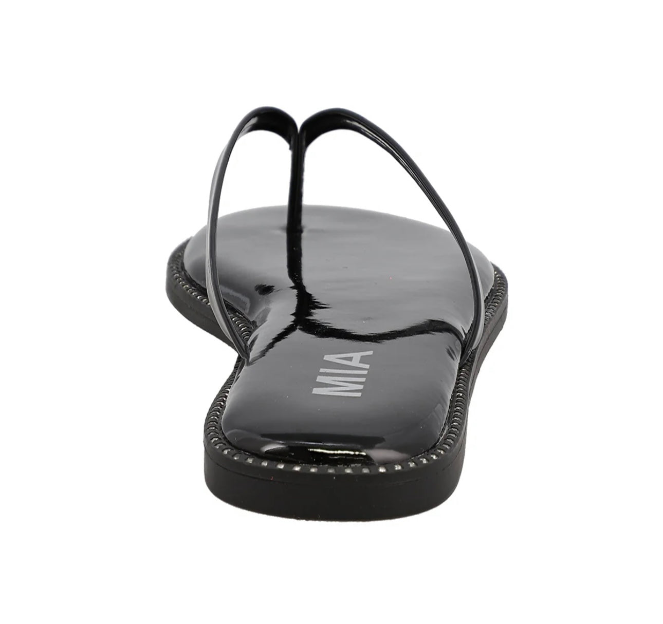 MIA Aster black thong sandal