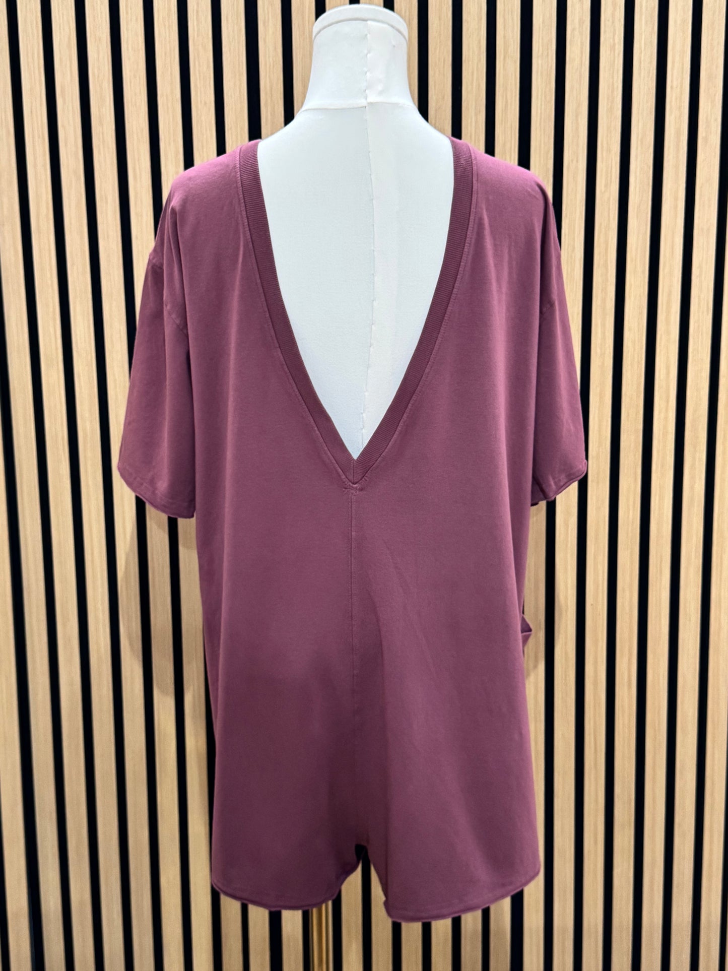 Free People Hot Shot Tee Romper