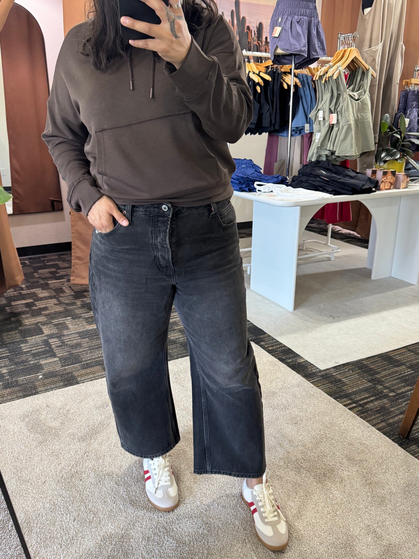 Free People Deep Trance Dropped Boyfriend Jean
