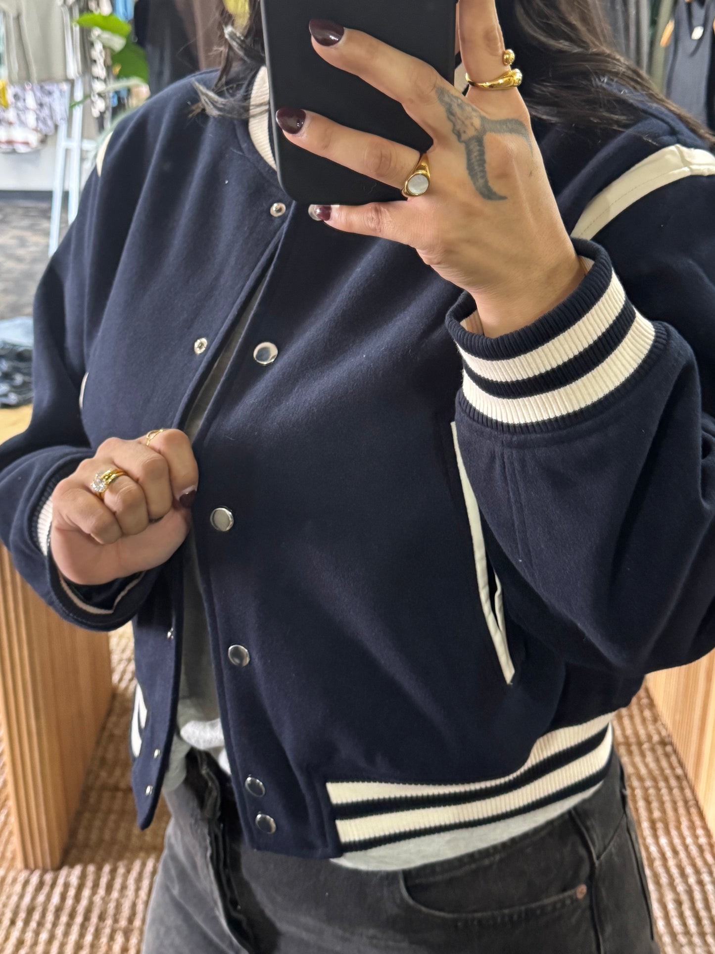 Dress Forum baseball jacket
