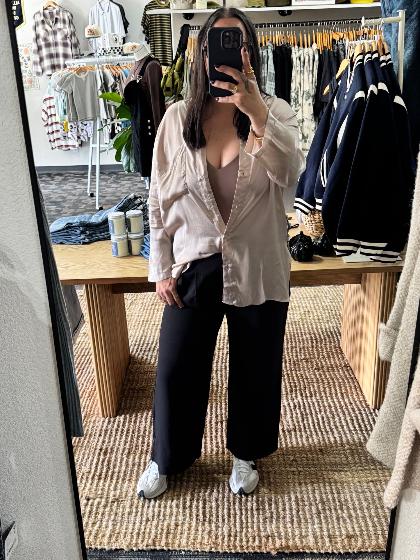 dress forum long sleeve button down top