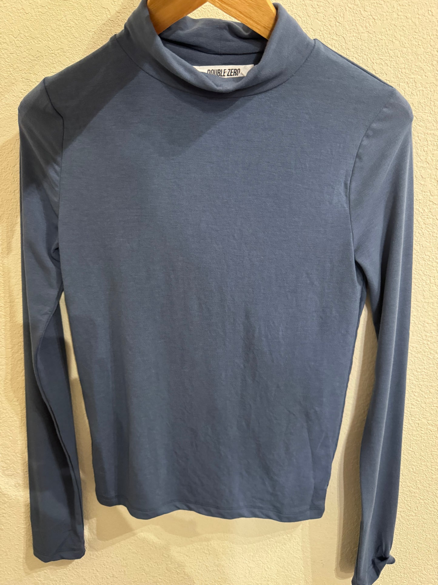 Turtleneck Long Sleeve Fitted Top