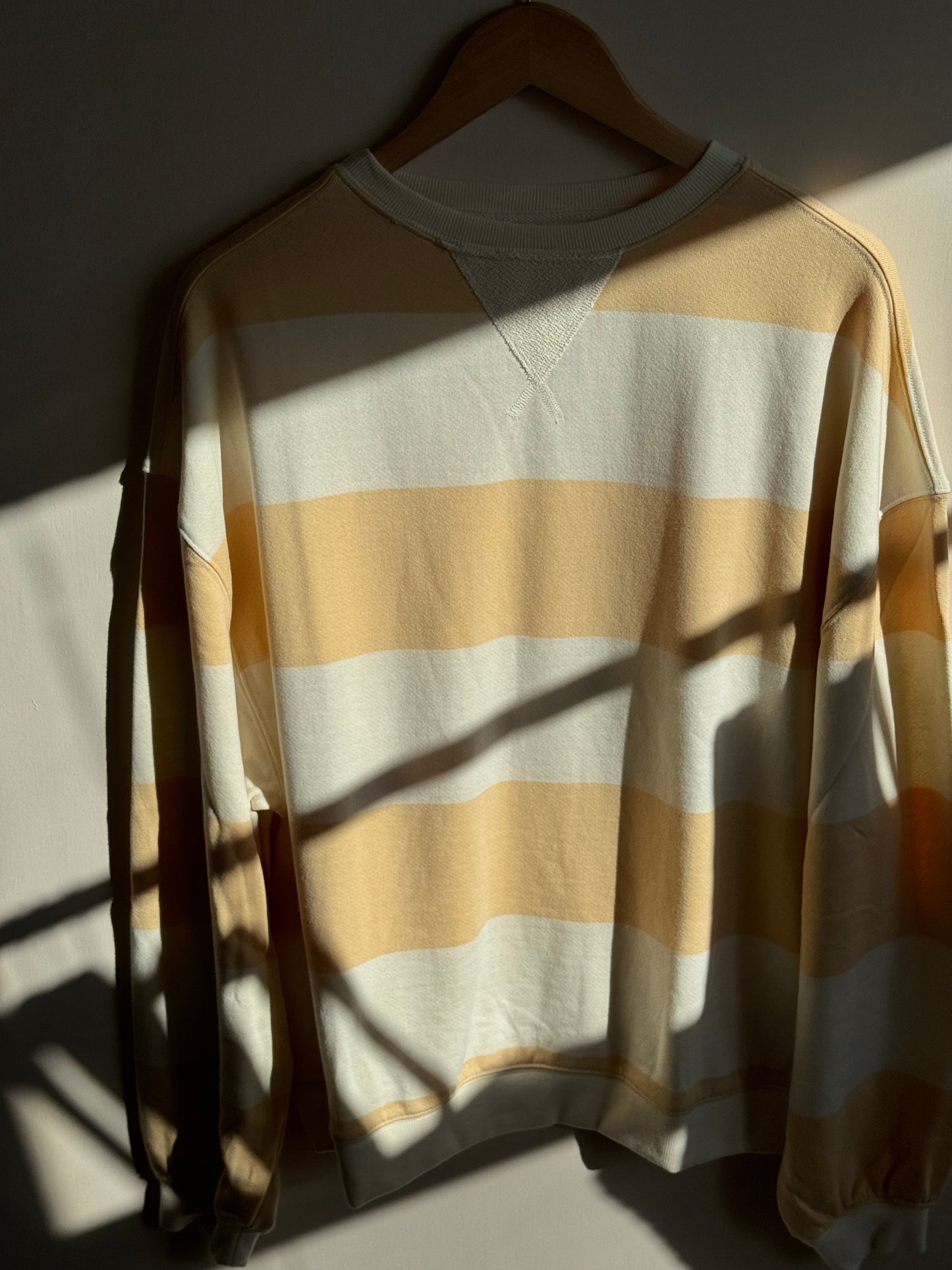 Free People - We The Free Classic Striped Oversized Sweatshirt