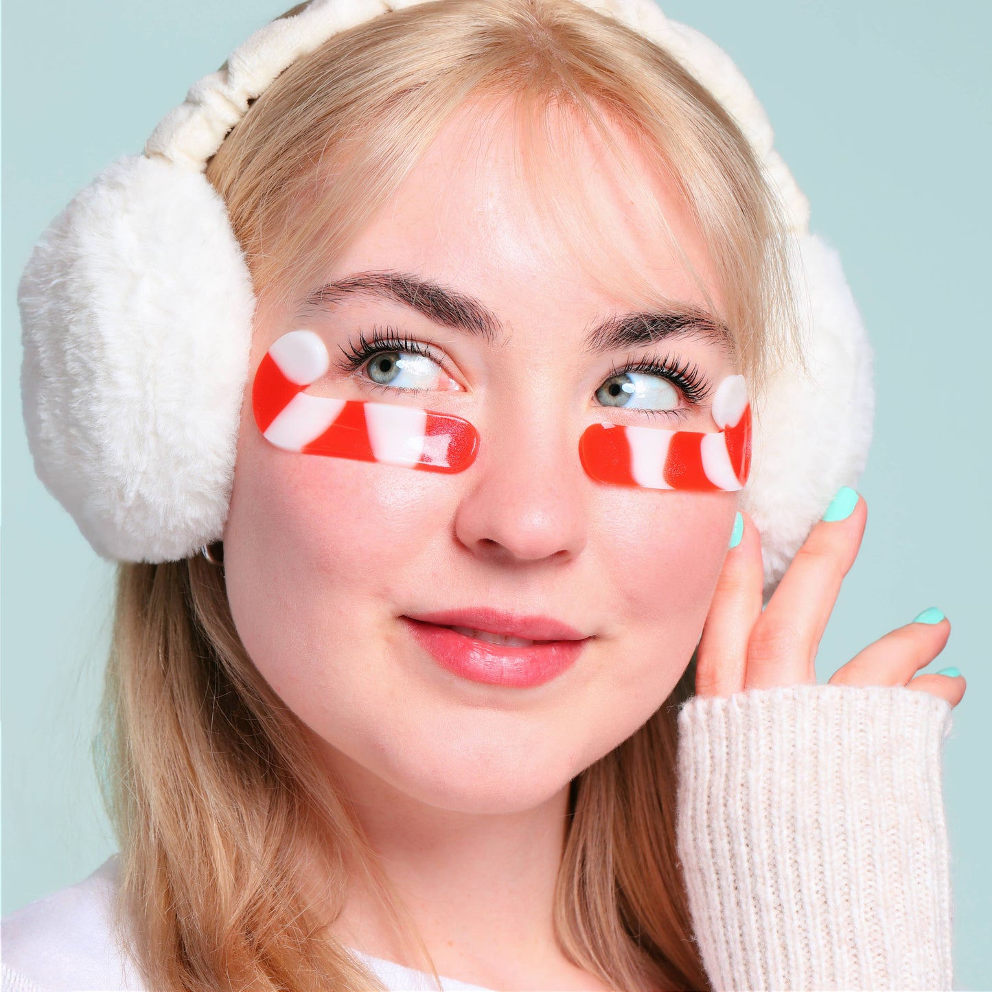 My Spa Life - Christmas Holiday Candy Cane Cutie Depuffing Undereye Masks