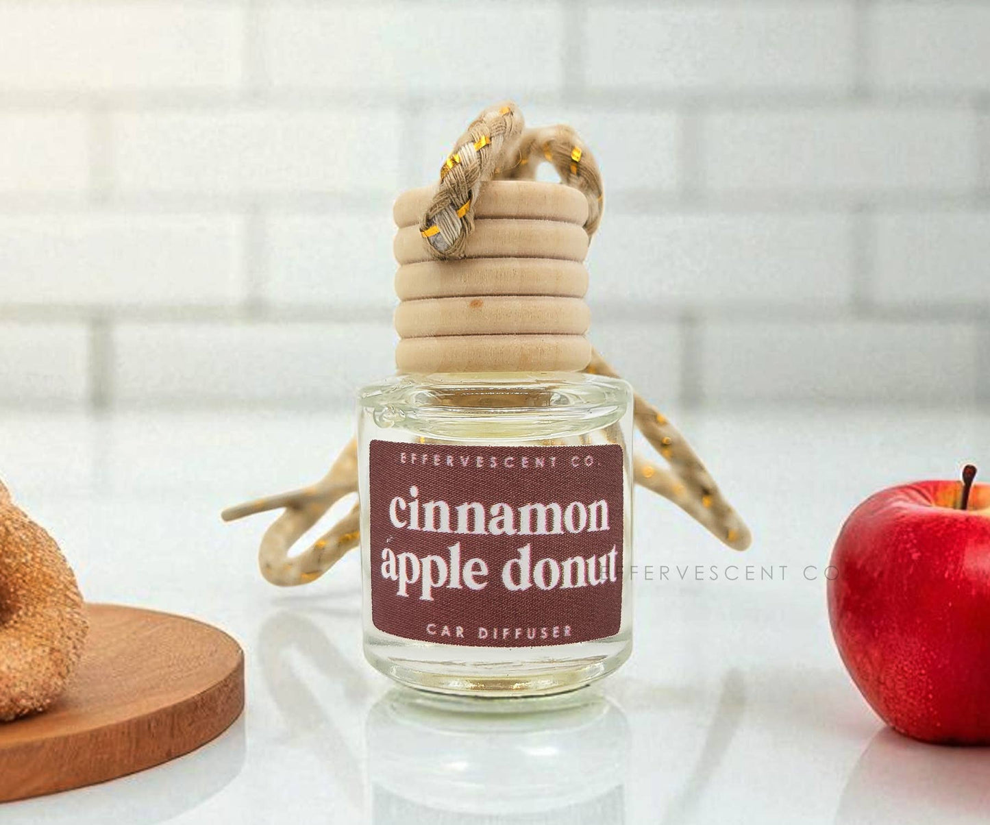 Effervescent Co. - Cinnamon Apple Donut | Car Diffuser