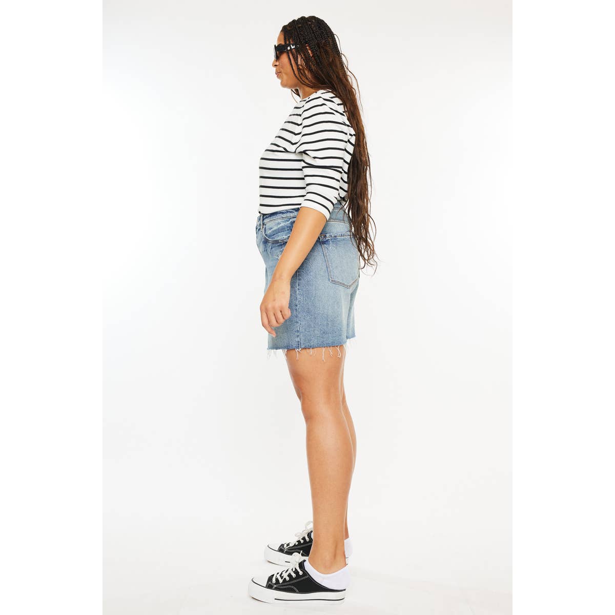 KanCan USA - plus size denim shorts