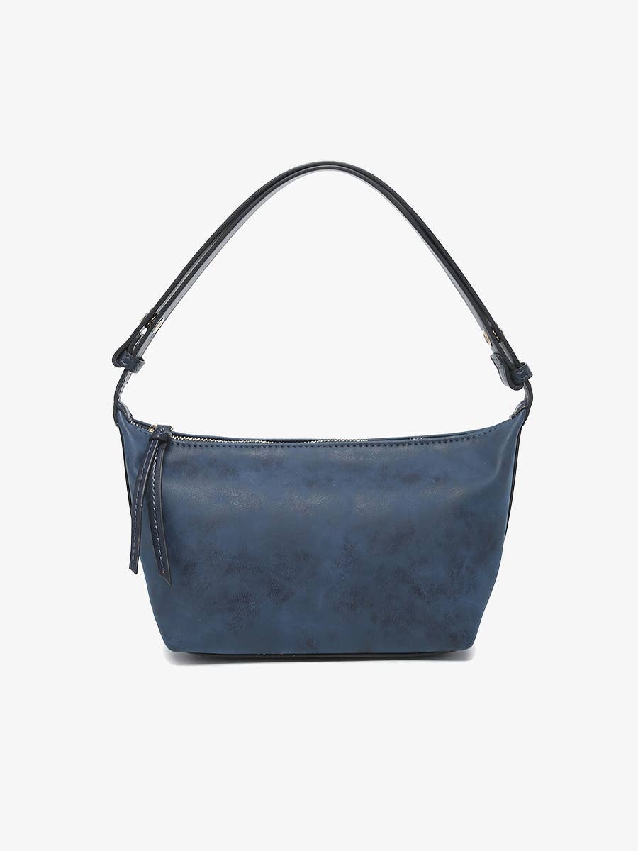 Jen & Co. - Vittoria Convertible Suede Shoulder Bag