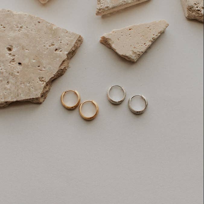 Mauve Jewelry Co. - Rue Brushed Hoops