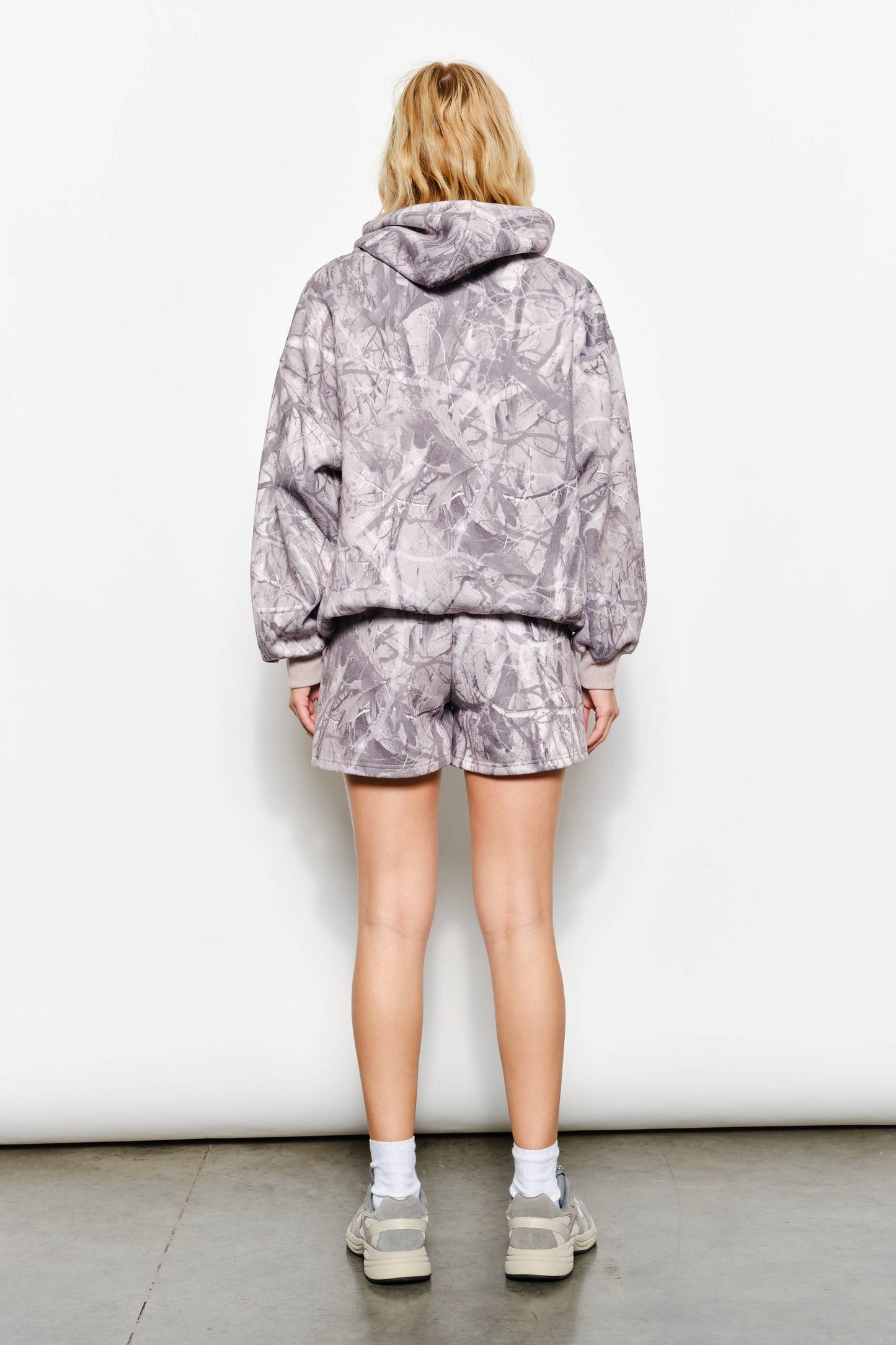 Pretty Garbage - BLAKE CAMO SWEAT SHORTS