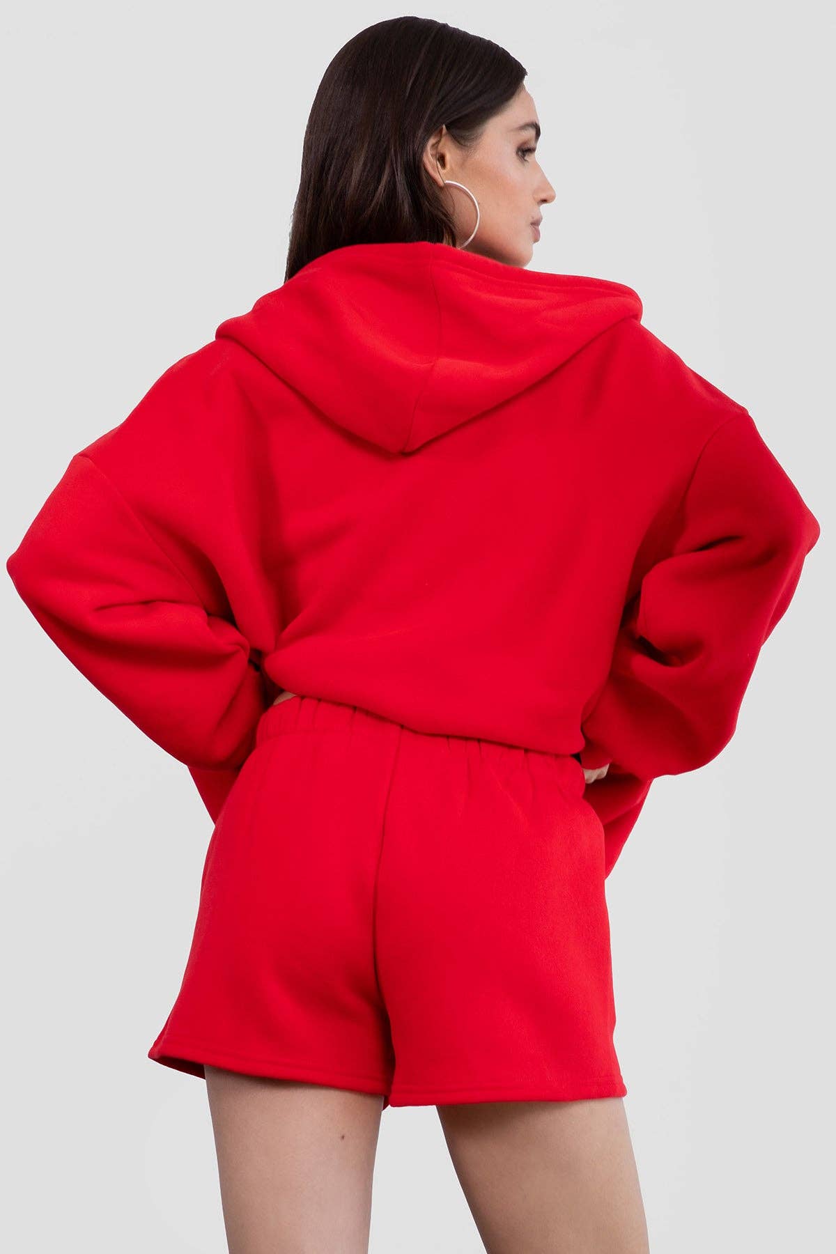 TICTOC - MOMO Casual High Waist Fleece Shorts