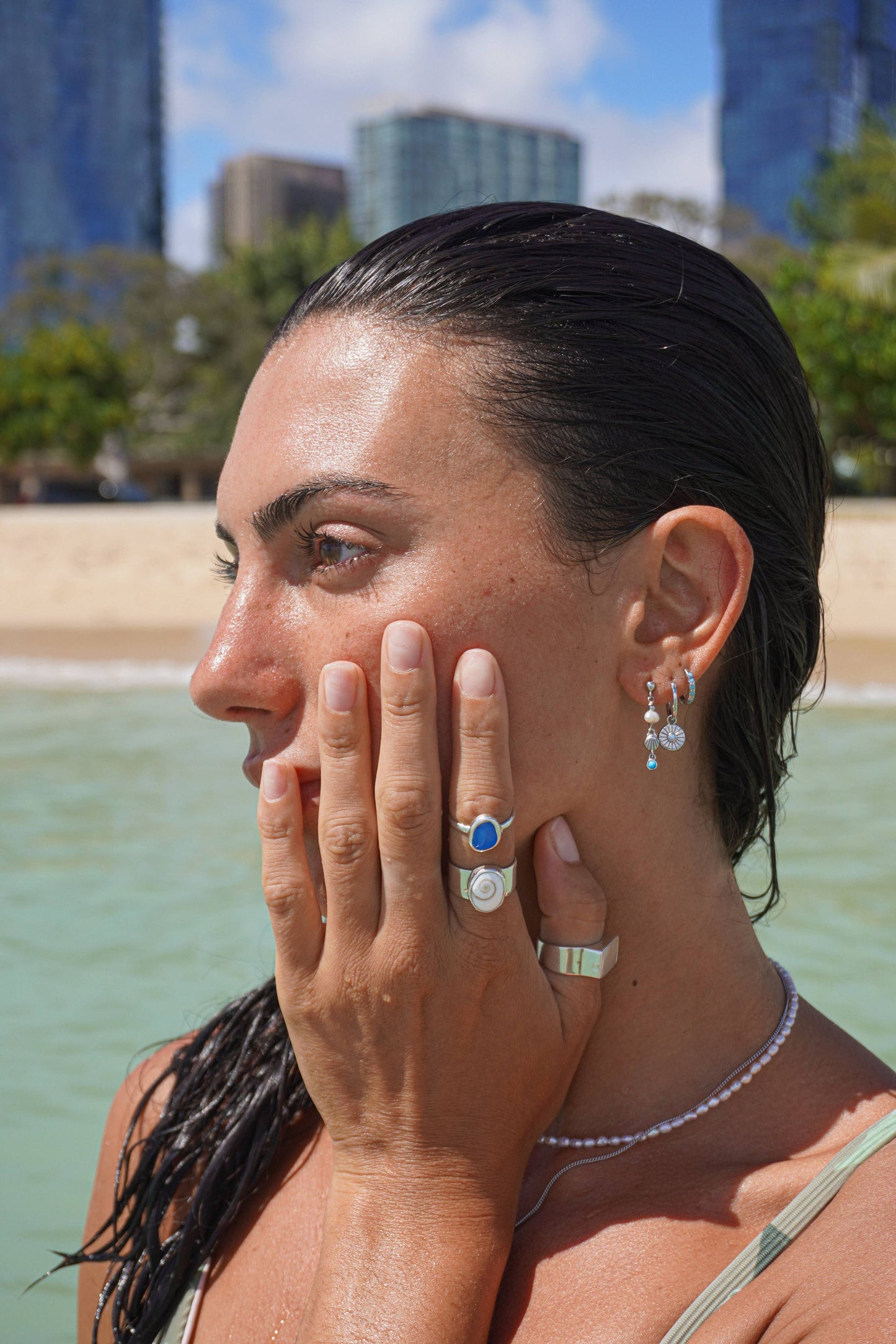 The Salty Gem - Nevaeh Ring - Shiva (Handmade)