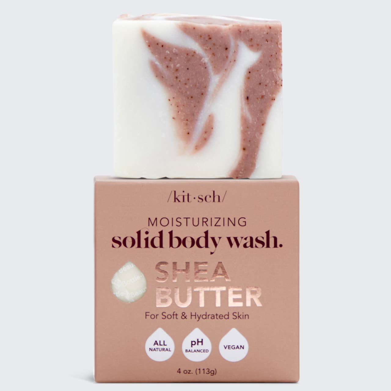KITSCH - Shea Butter Solid Body Wash Bar