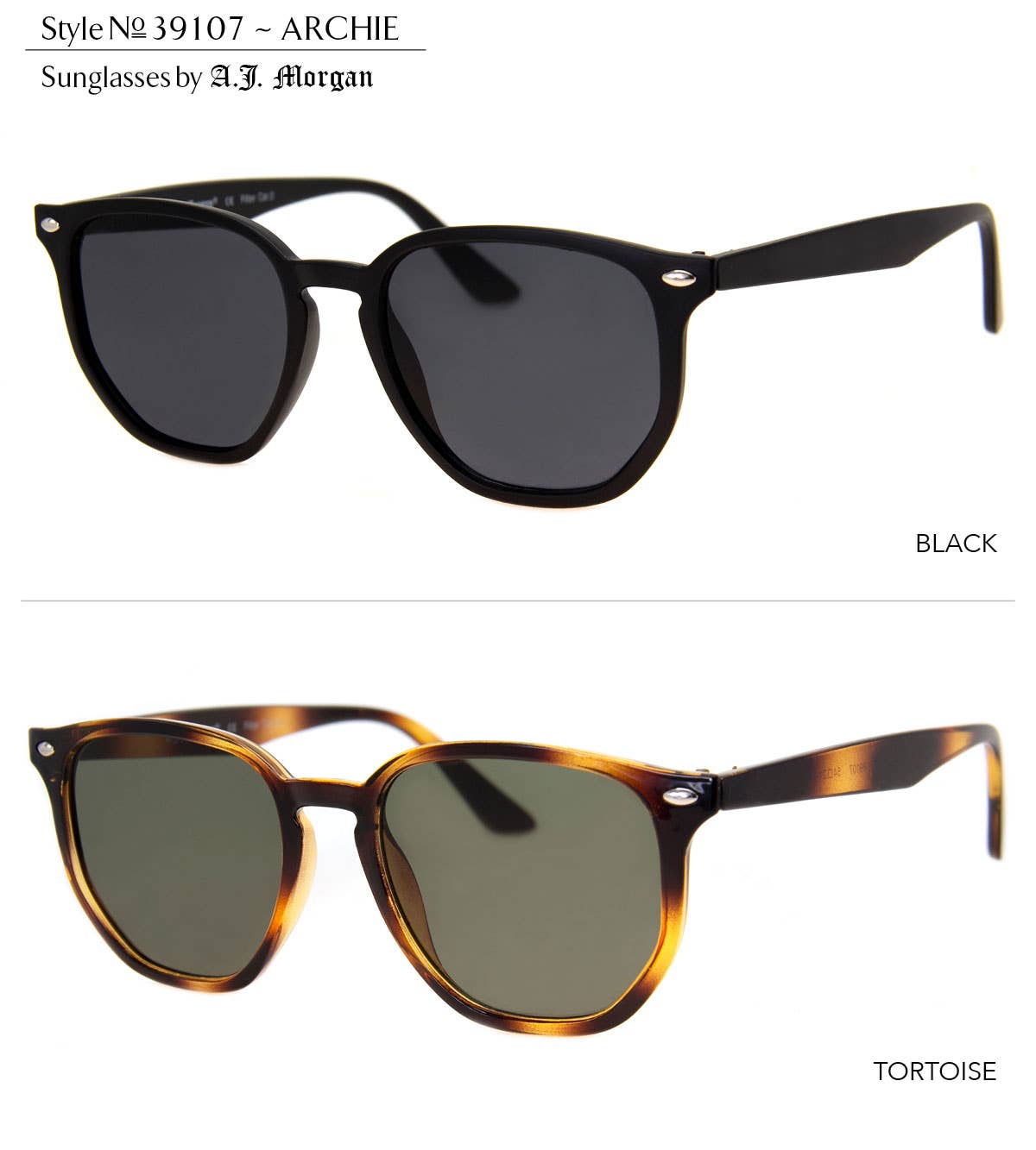 A.J. Morgan - Archie - Men’s Sunglasses