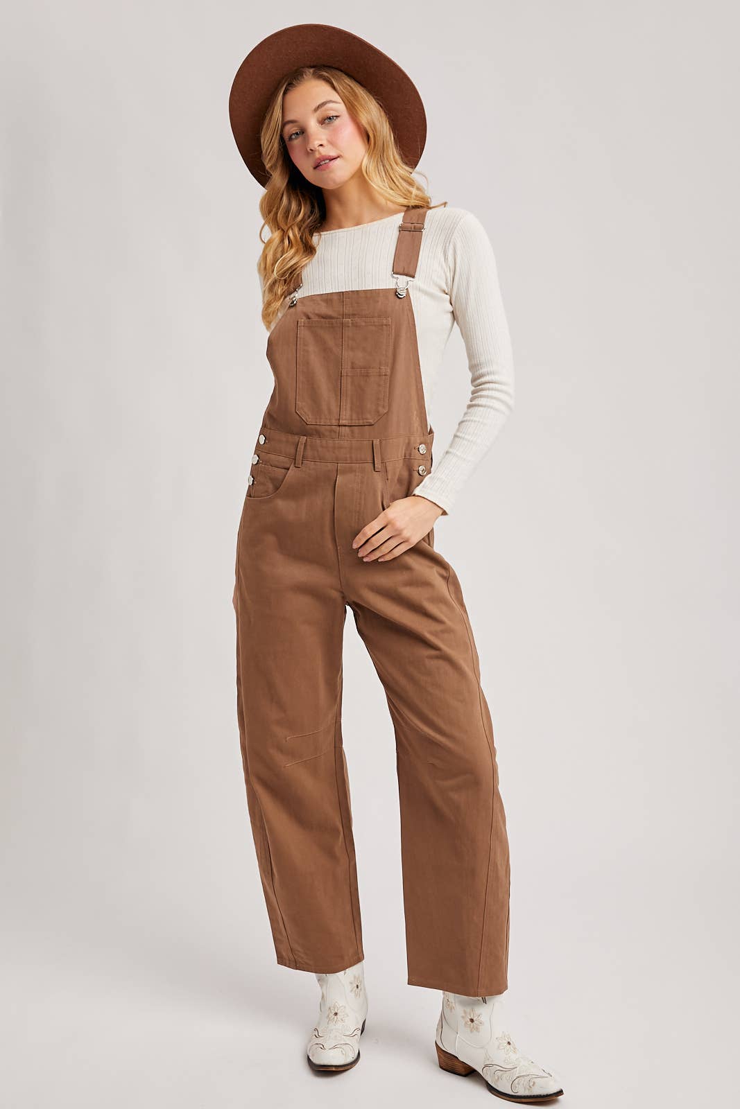 Bluivy - BARREL OVERALLS JUMPSUIT
