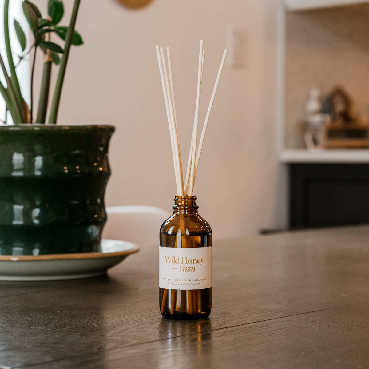 Misiyo Candle Co - Wild Honey + Yuzu Reed Diffuser