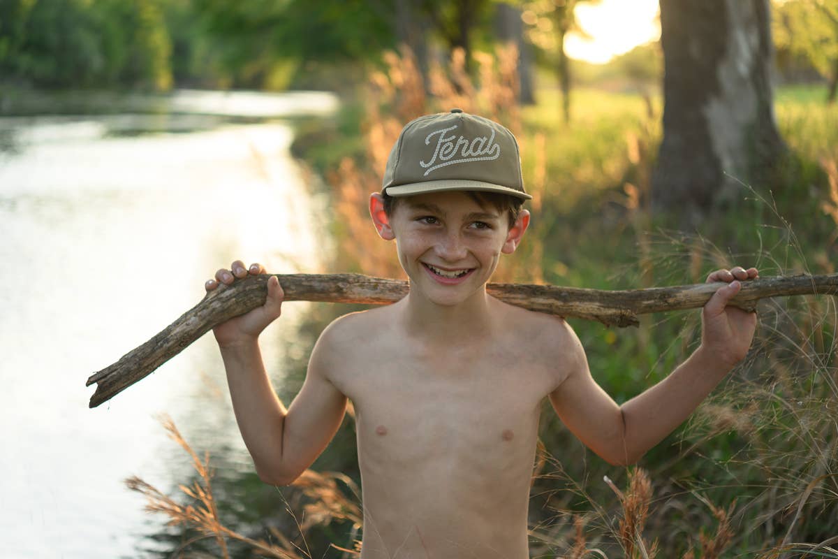 River Road Clothing Company - Feral Snapback Hat (Youth)