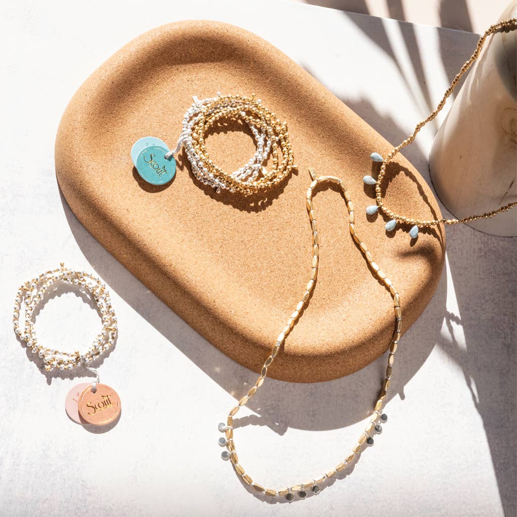 Scout Curated Wears - Metal Wrap - Classic/Teardrop/Silver & Gold