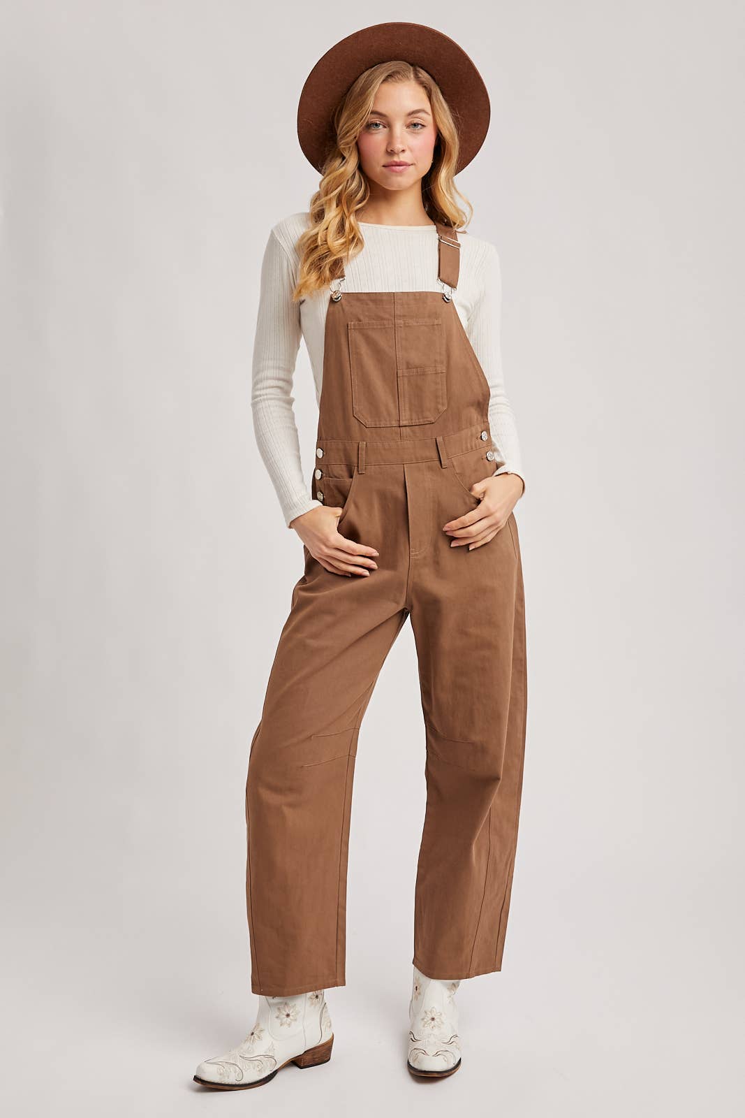 Bluivy - BARREL OVERALLS JUMPSUIT