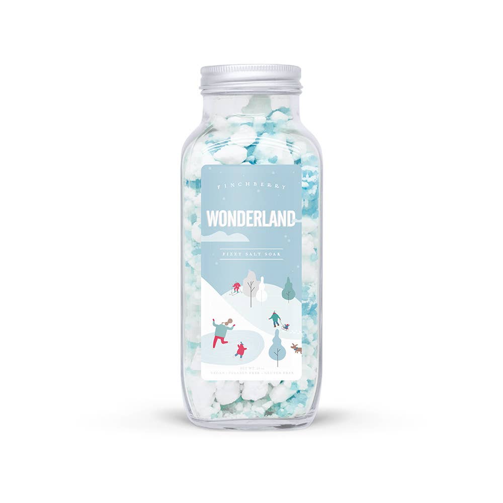 FinchBerry - Wonderland Fraser Fir Scented Holiday Fizzy Salt Soak