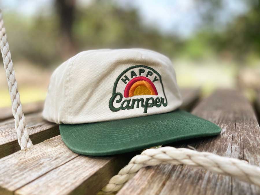 River Road Clothing Company - Happy Camper Snapback Hat (Youth)