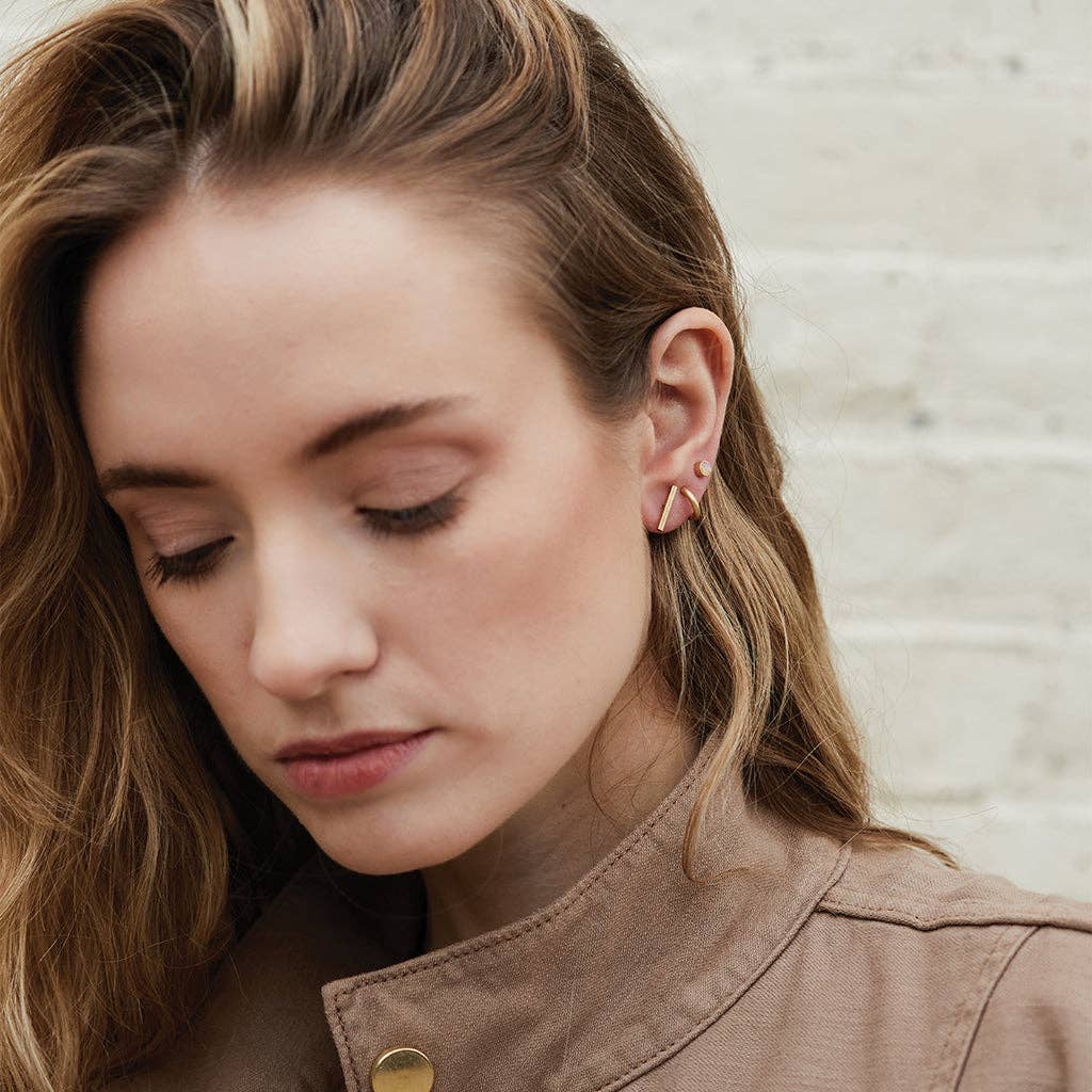 Scout Curated Wears - Scarlett Stud Trio - Gold
