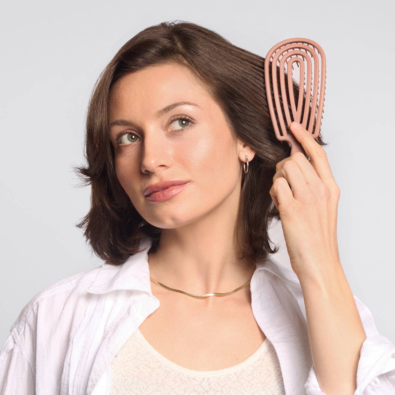 KITSCH - Detangling Flexi Brush - Terracotta