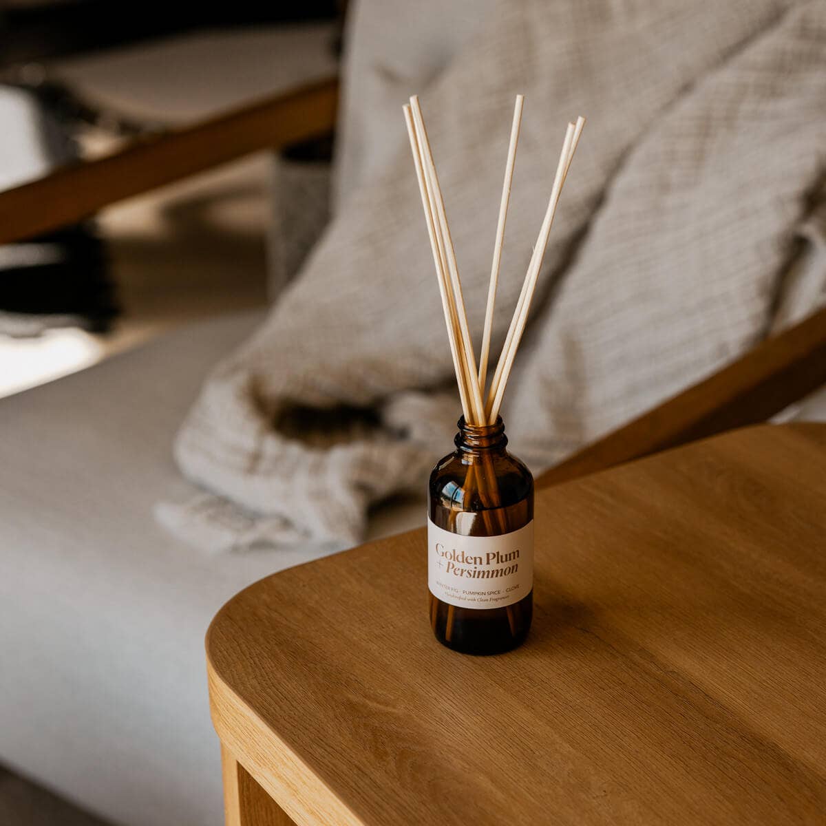 Misiyo Candle Co - Golden Plum + Persimmon Reed Diffuser
