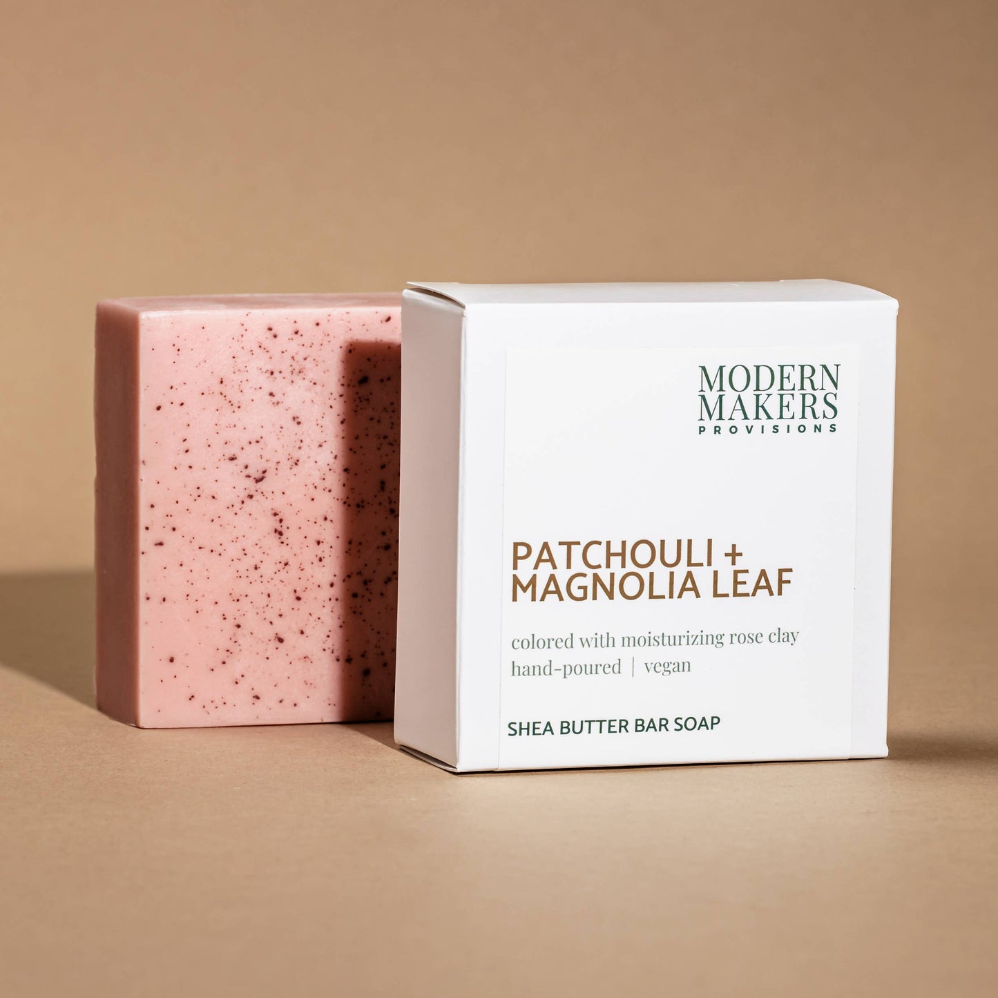 Modern Makers Provisions - Patchouli + Magnolia Leaf bar soap