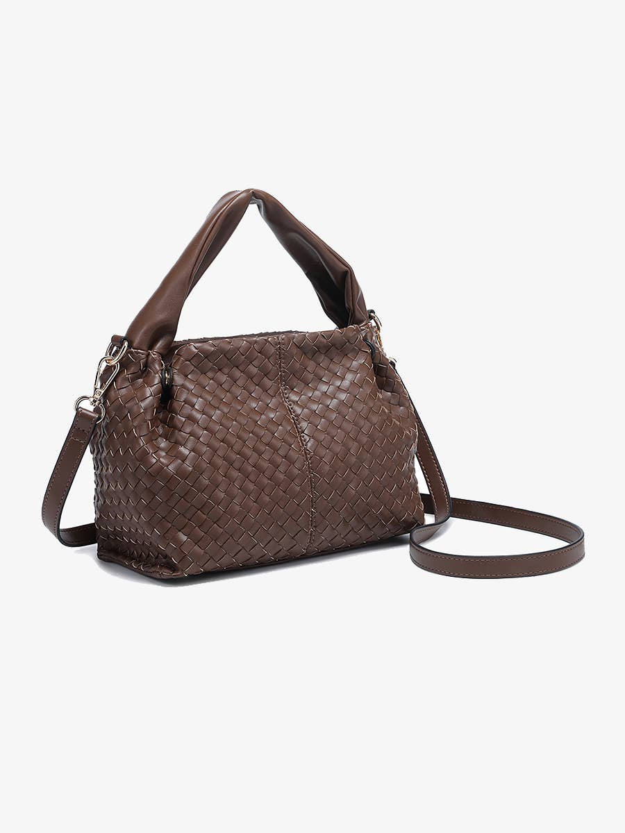 Jen & Co. - Charity Woven Crossbody Bag
