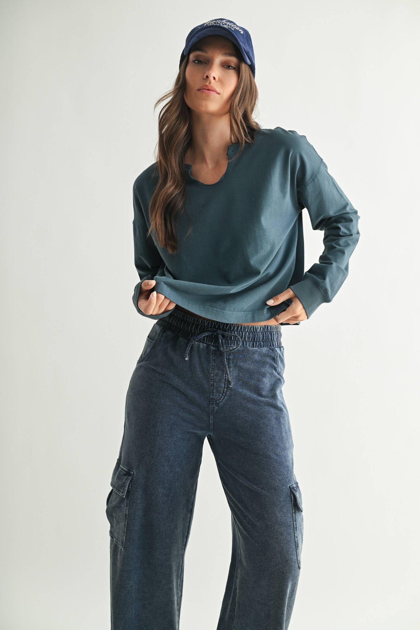 Mono B - Ridgeway Pima Cotton Long Sleeve