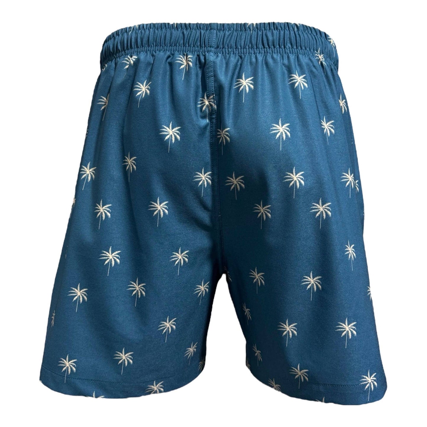 MARINA WEST SWIM - Men's Swim Short Palms on Teal