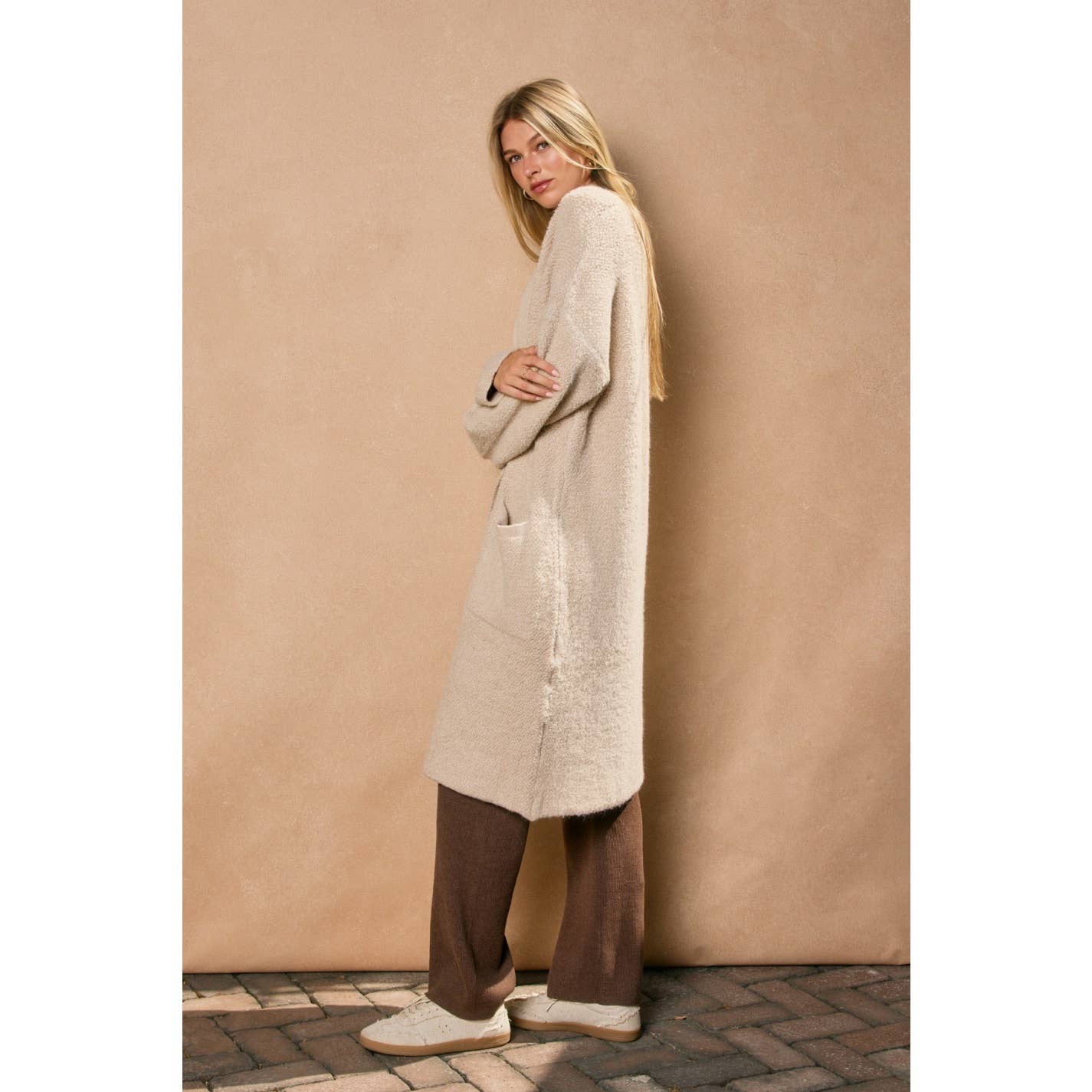Dress Forum - Open Front Long Cardigan