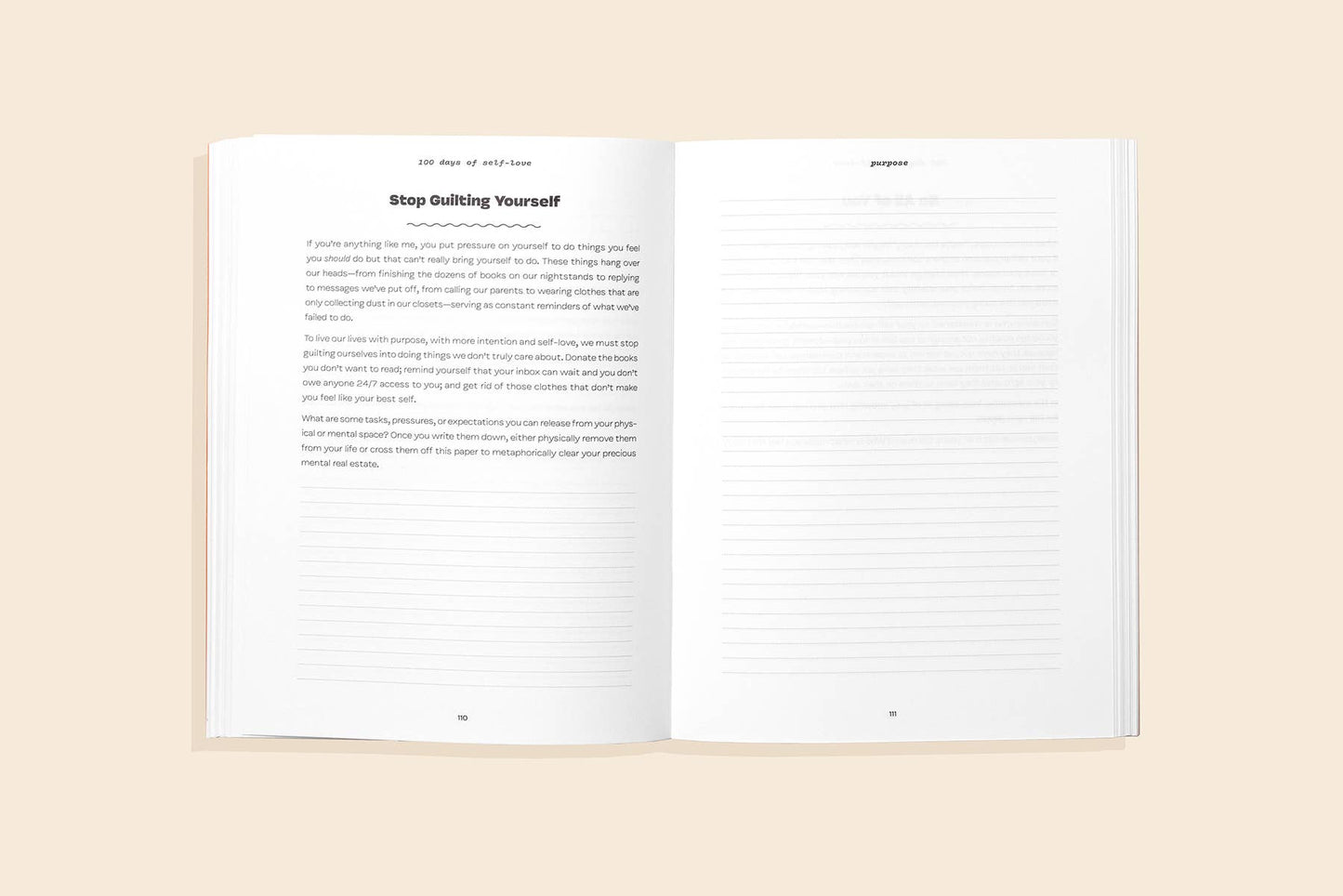Blue Star Press - 100 Days of Self-Love: Guided Self Care Journal