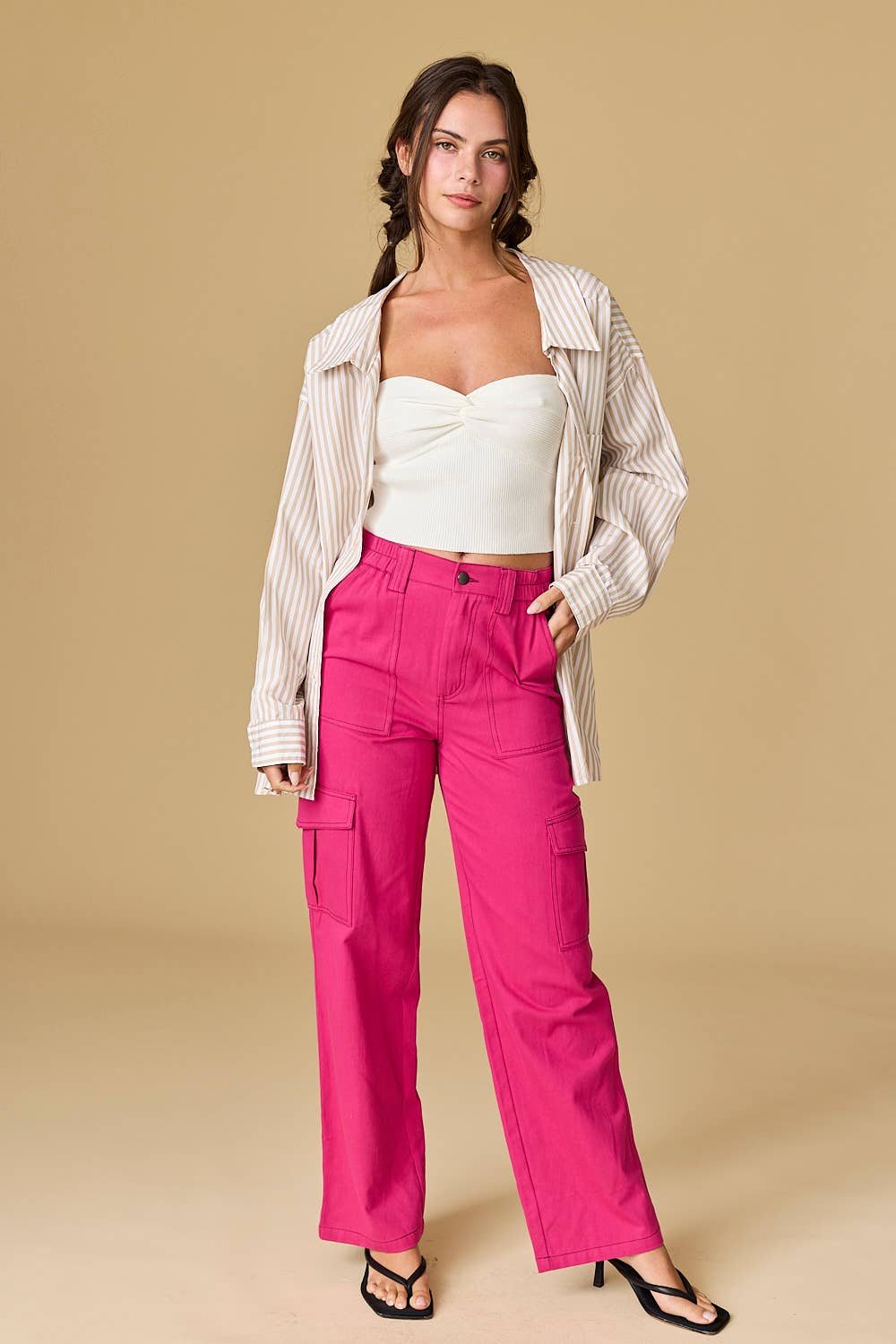 Papermoon - Luna Oversized Stripe Shirt