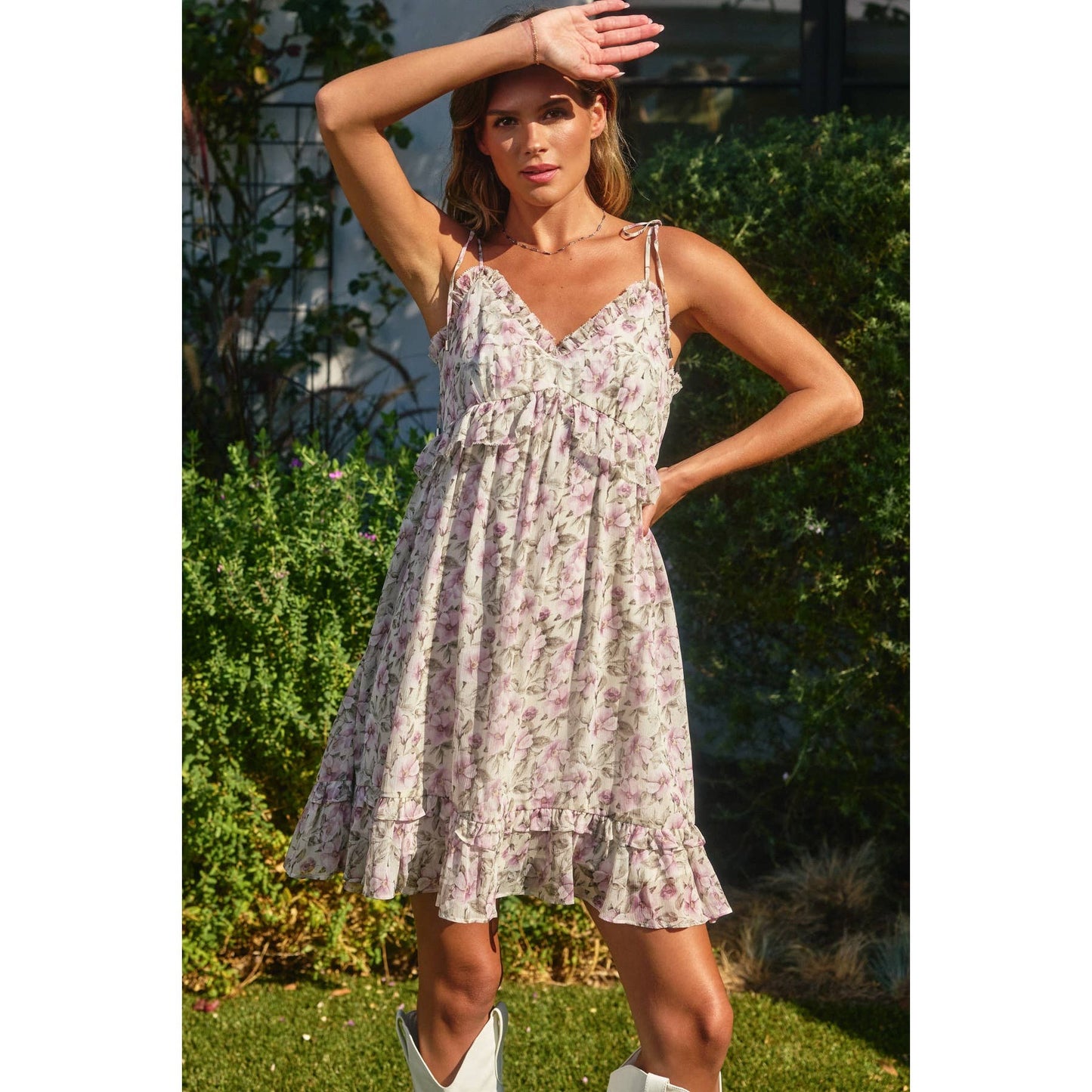 Dress Forum - Lovely Ruffled Babydoll Mini Dress