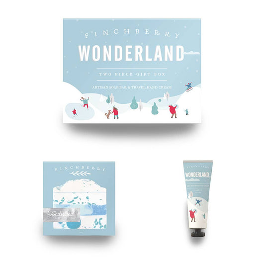 FinchBerry - Wonderland 2 Pc Stocking Stuffer Holiday Gift Set