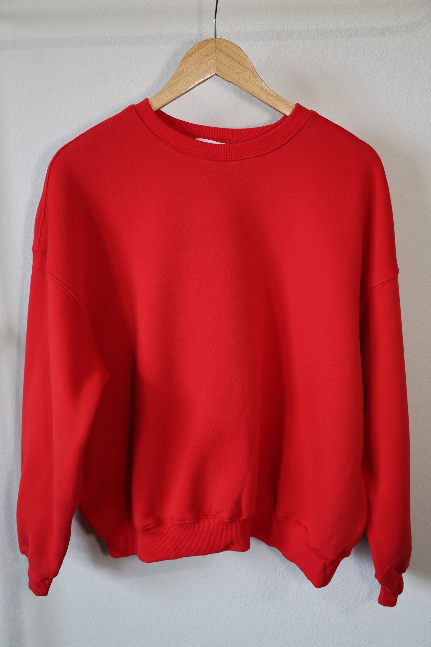 TICTOC - VARSITY Fleece Crew Neck Pullover Sweatshirt